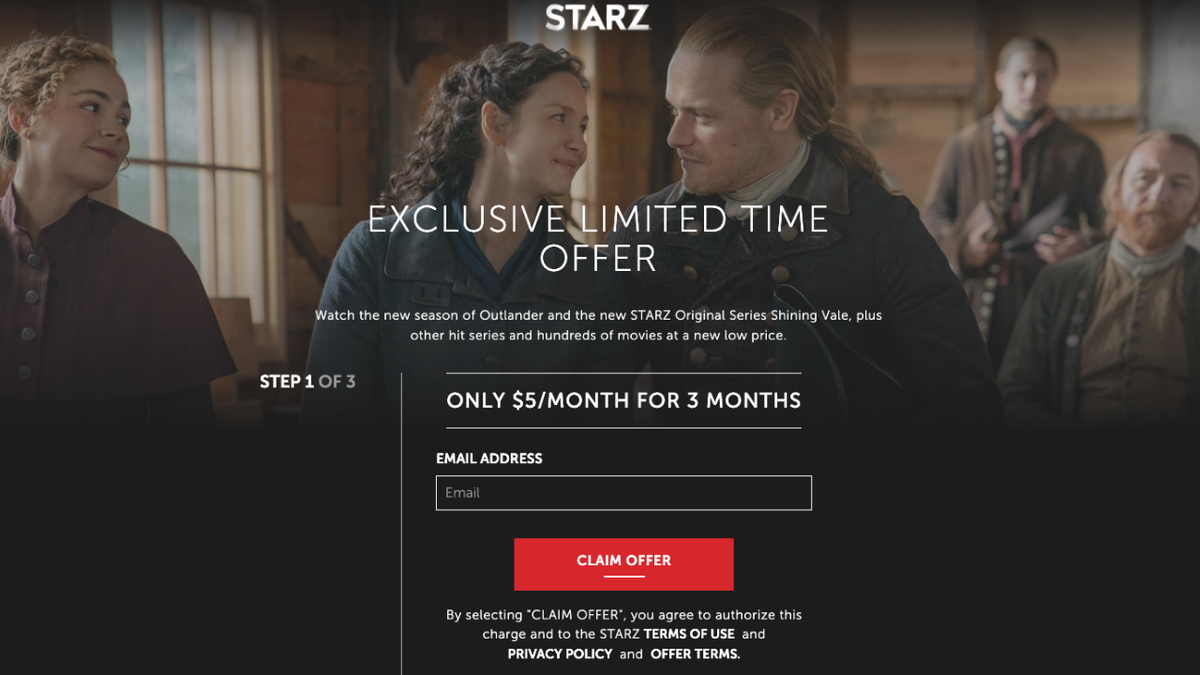 Starz Drops Price In Time For Outlander Season 6 (And Other Friday