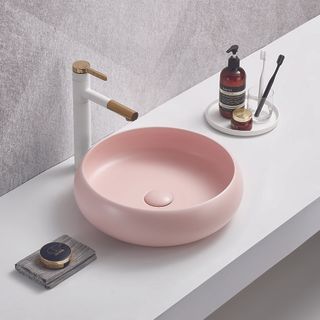 Think outside of the box and switch your sink up with a circular design