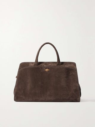 Private Eye Large Suede Tote