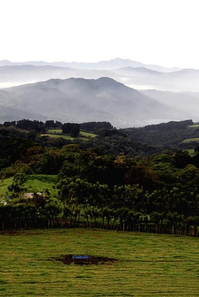Beautiful mountain scenery in stage 3 of La Ruta