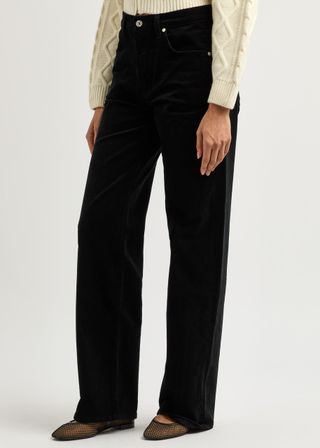 Annina Wide-Leg Corduroy Jeans