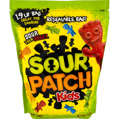 Sour Patch Kids candy.