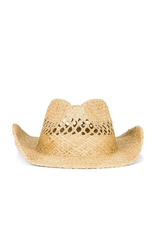 The Desert hat in front of a plain backdrop