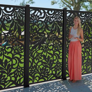 Heritage Decorative Fence - 90x180cm - With Our Aluminium Posts