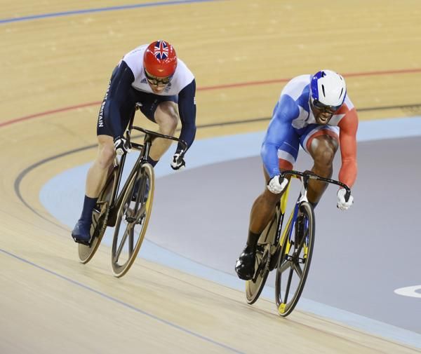 Gregory Bauge (France) and Jason Kenny (Great Britain)