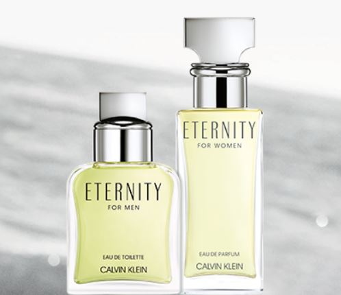 An image of eternity by Calvin Klein