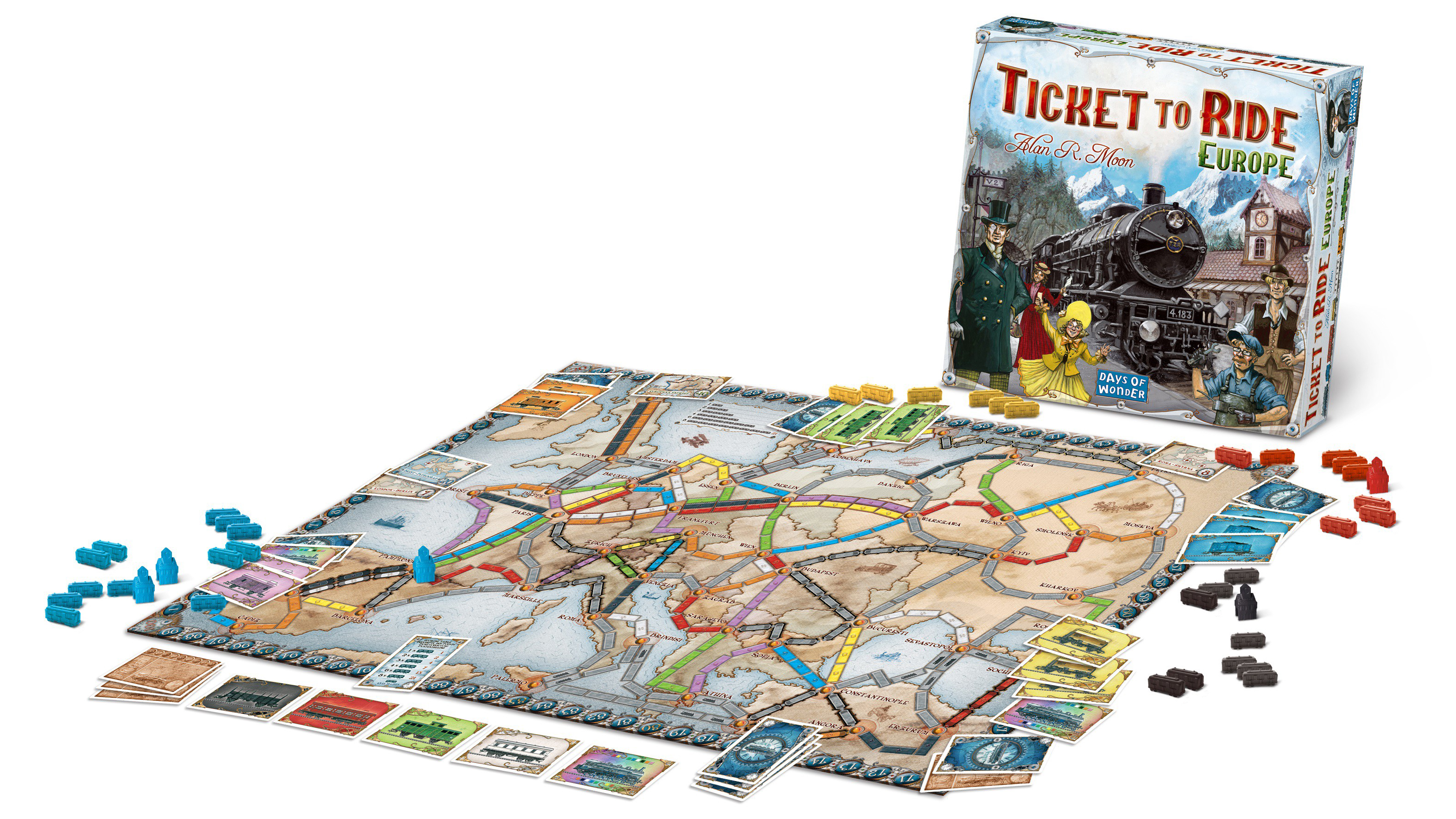 Лучшие альтернативы настольной игре «Монополия» Ticket to Ride