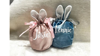 Personalized Easter bunny bags - some of the best Easter baskets for 2022