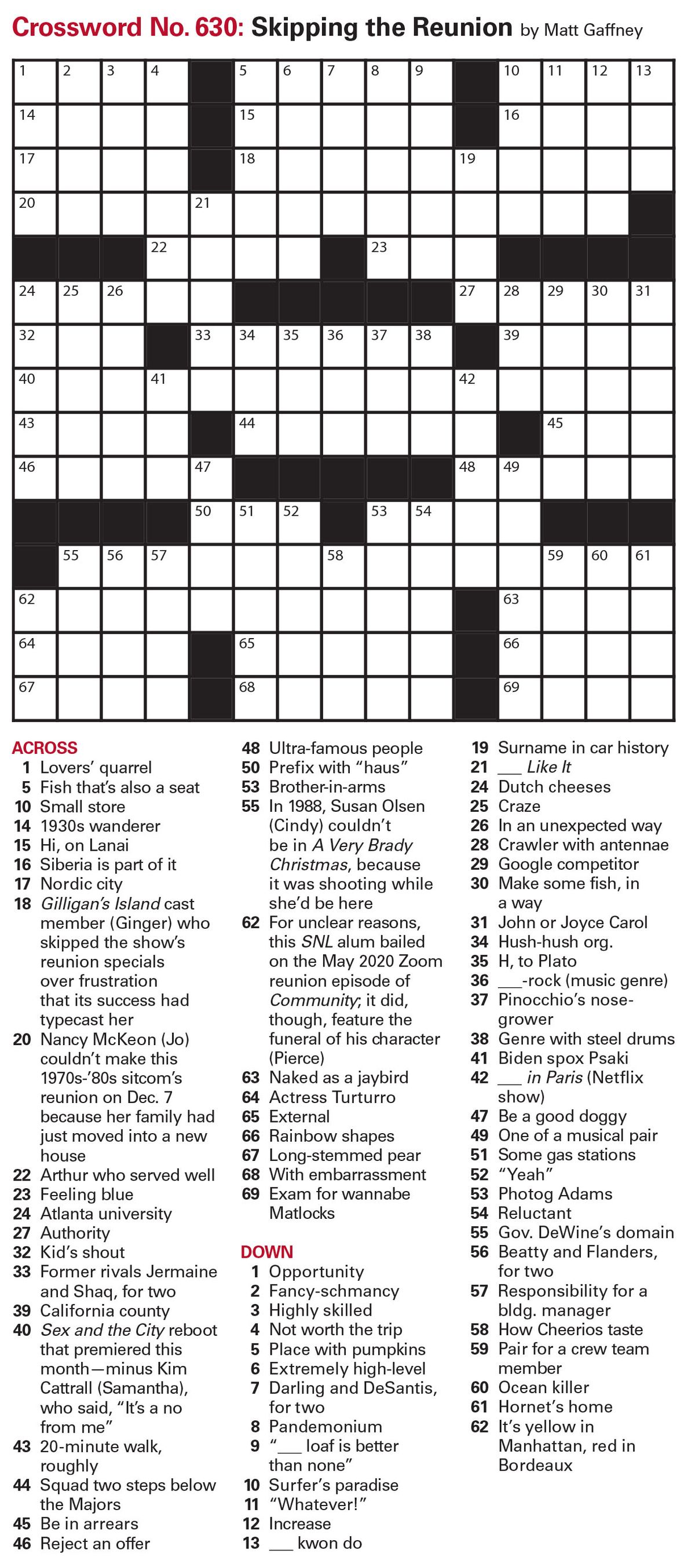 Science Theme Crossword Puzzle for August 22nd, 2021 - RF Cafe