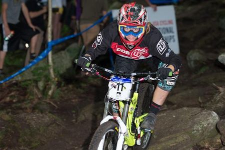 Jacqueline Harmony on her way to a win