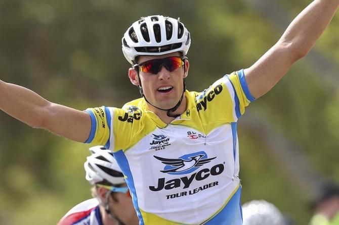 Luke Davison (Budget Forklifts) was the eventual winner of the Australian National Road Series.