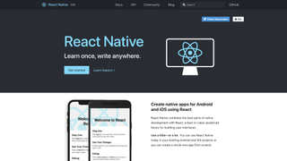 React homepage