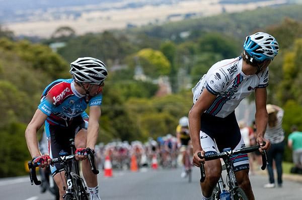 Riders were on the attack in the concluding laps and keeping watch on others thinking the same