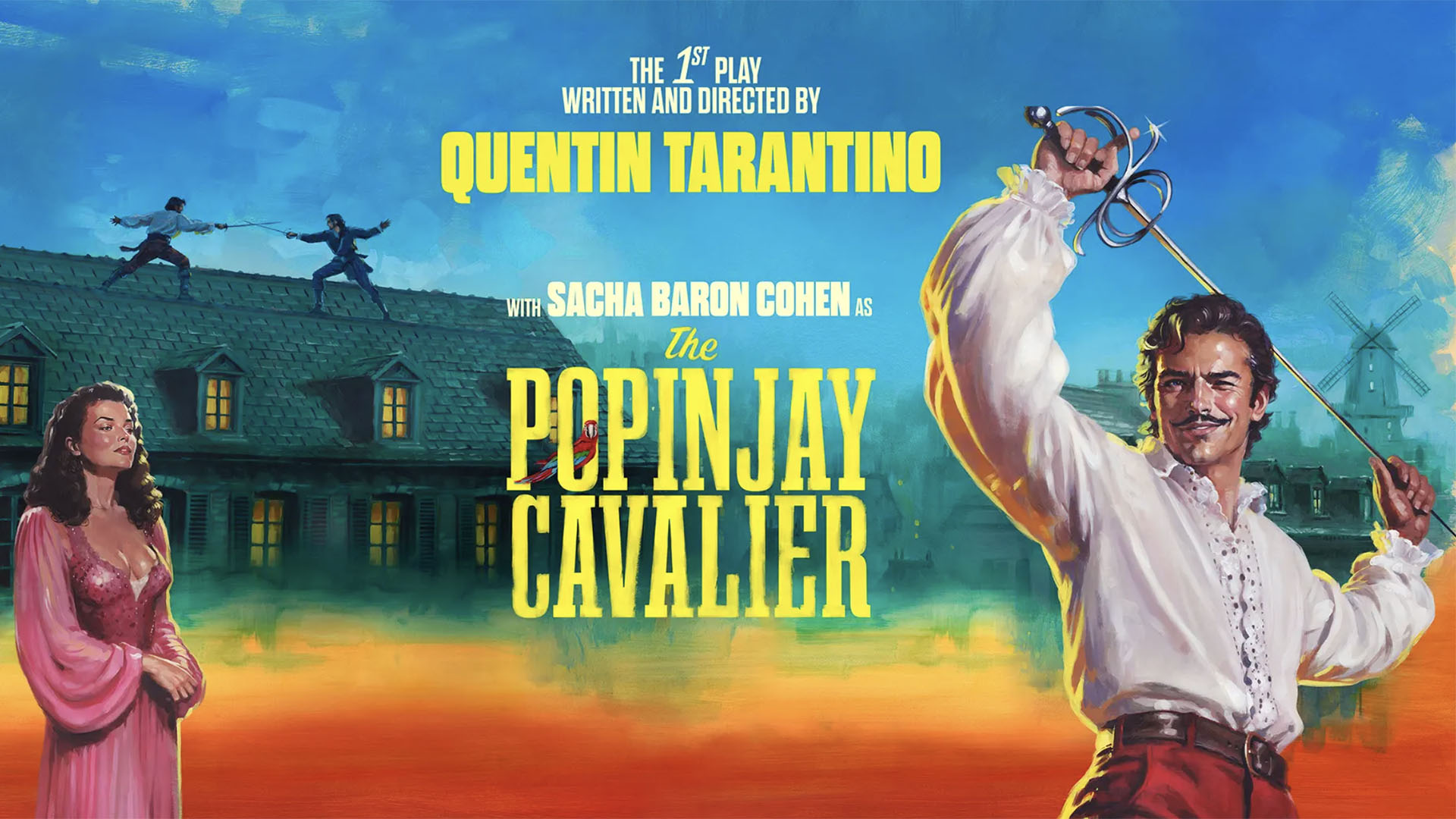 Poster for The Popinjay Cavalier. 