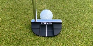 Ping 2022 DS72 Armlock Putter address