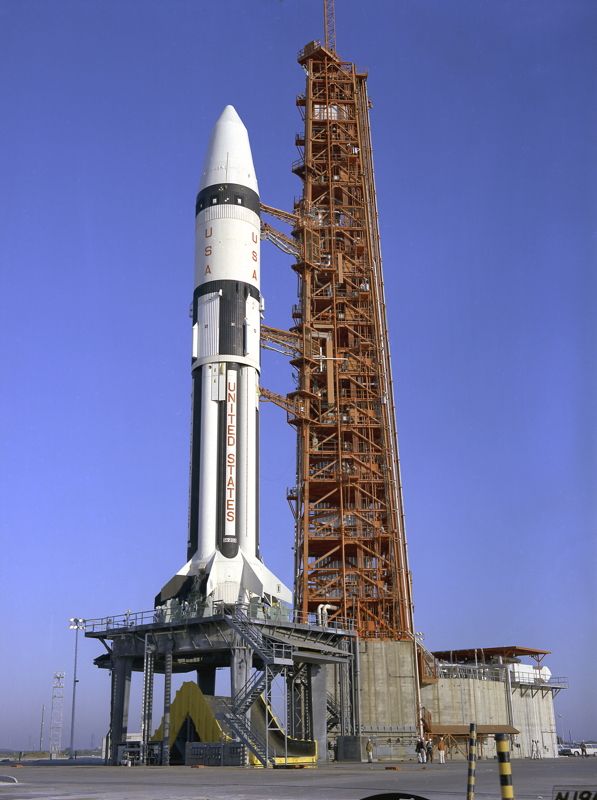 AS-204, the fourth AS-204 Saturn IB Launch Vehicle for Apollo 5 Mission