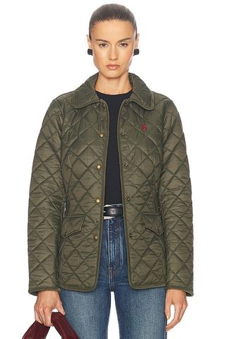 Gesteppte Polojacke von Ralph Lauren