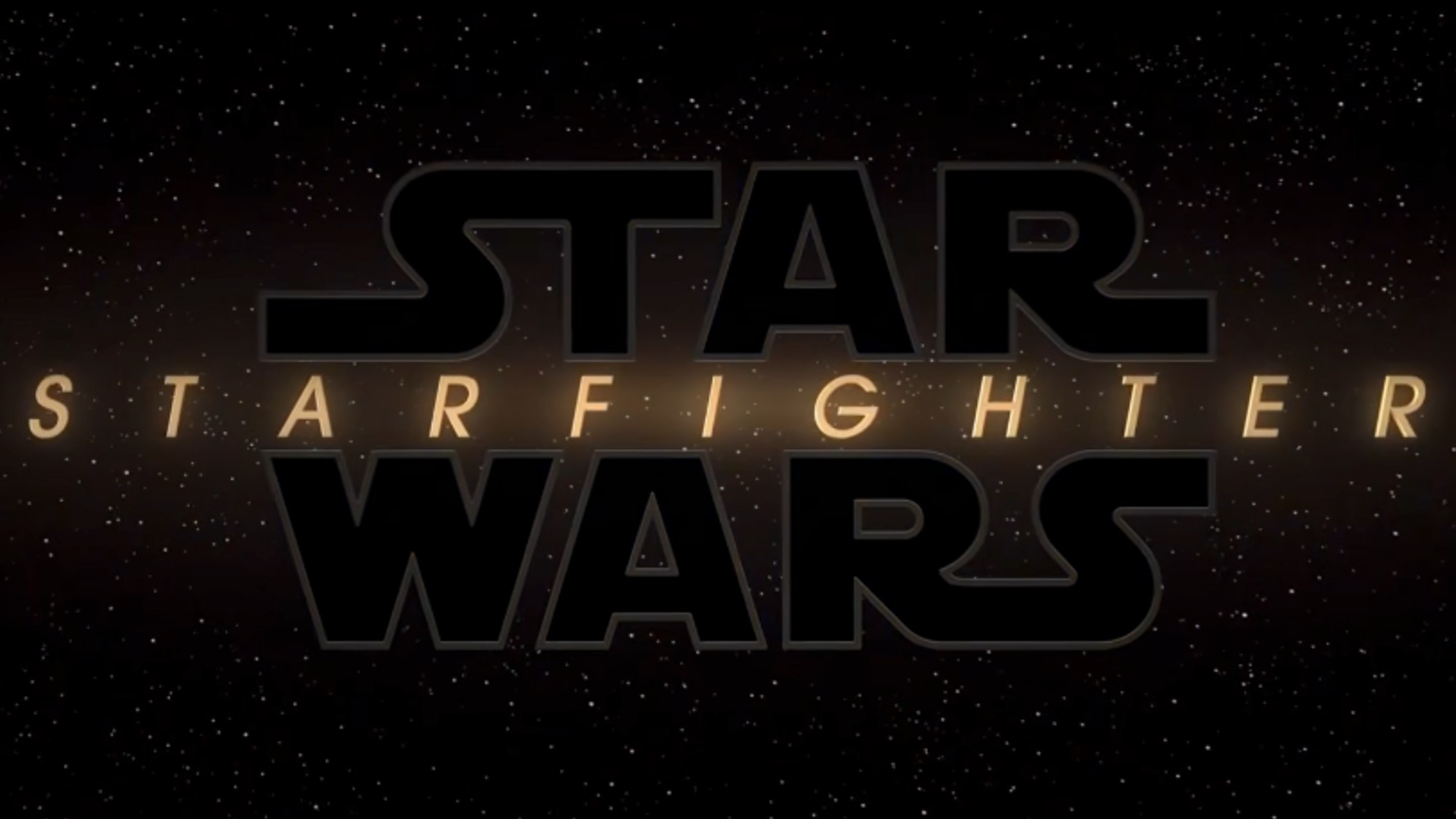Star Wars: Starfighter title card