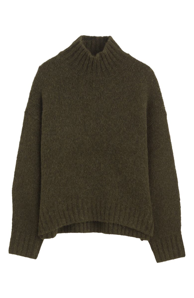Chunky Alpaca Blend Turtleneck Sweater