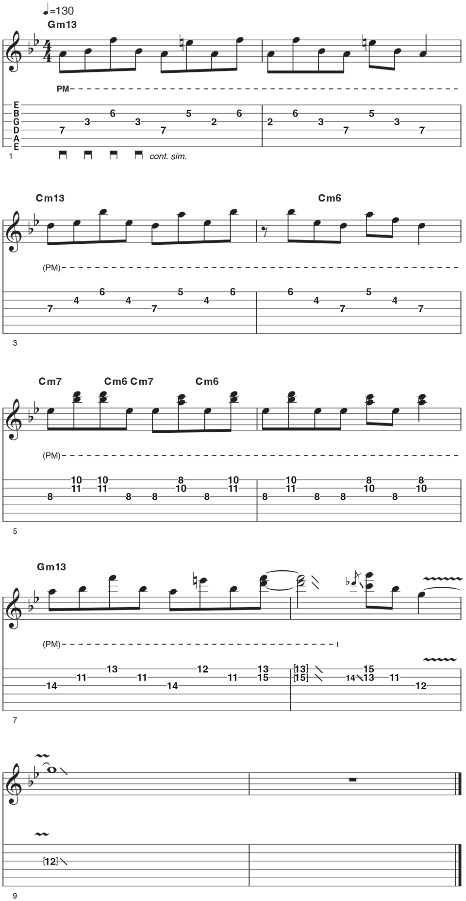 Brazilian Guitar Example