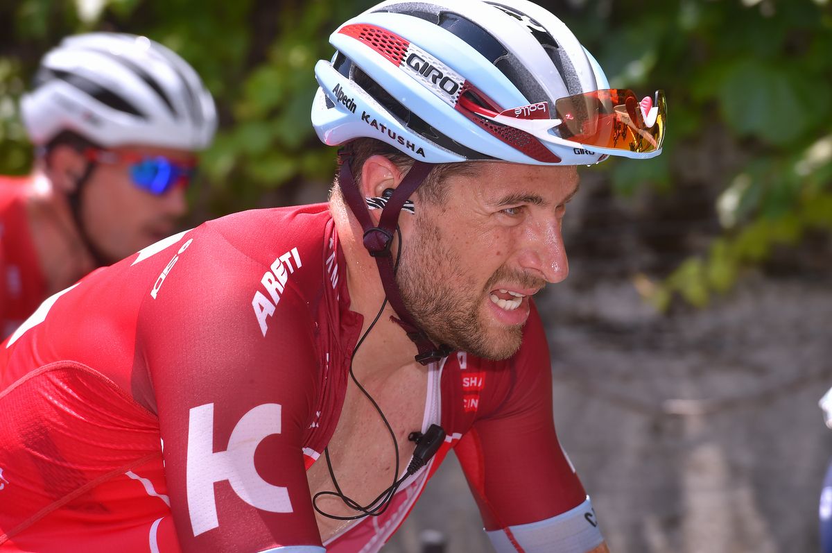 Marco Haller feeling the strain