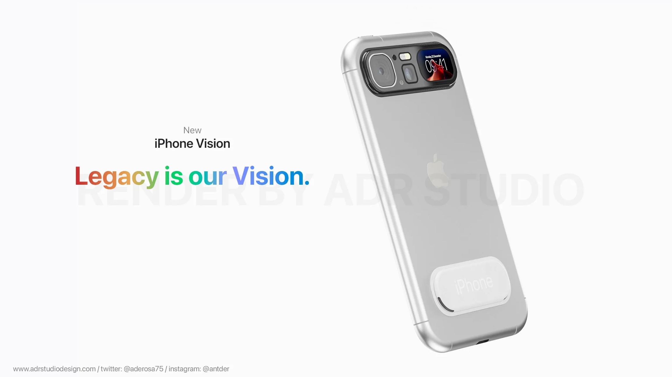 An image of an iPhone concept