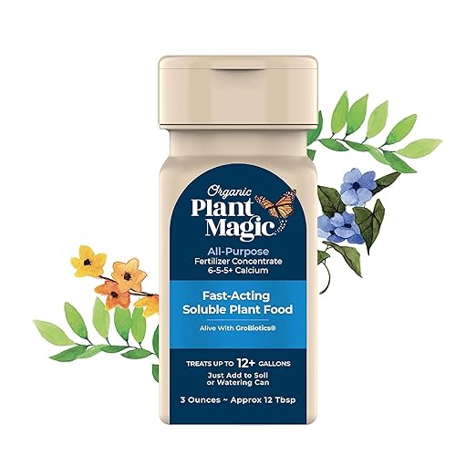 Organic Plant Magic Truly Organic Easy to Use Soluble Plant Food Shaker