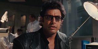 Jeff Goldblum as Ian Malcolm in Jurassic Park