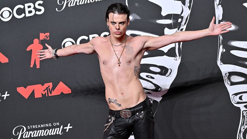 ELMONT, NEW YORK - SEPTEMBER 07: Yungblud attends the 2025 MTV Video Music Awards at UBS Arena on September 07, 2025 in Elmont, New York. (Photo by Axelle/Bauer-Griffin/FilmMagic)