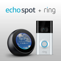 Echo Spot + Ring Video Doorbell 2:now £199.99