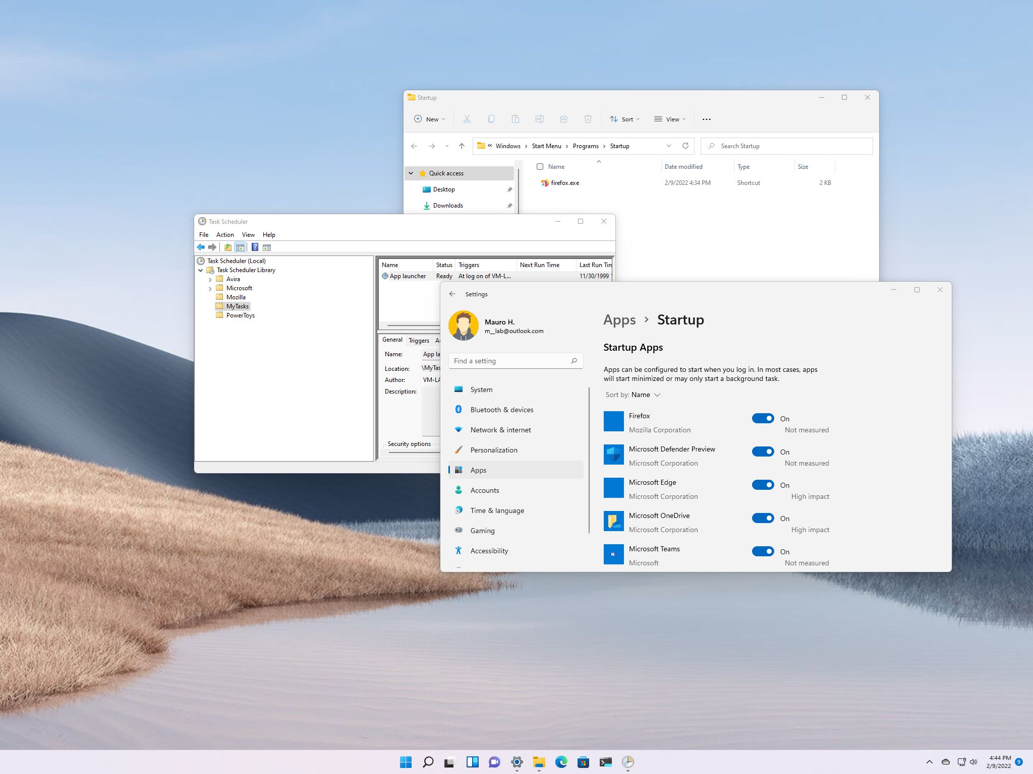 Start automatically. Комп виндовс 11. Windows 11 Launcher. Desktop app Startup.