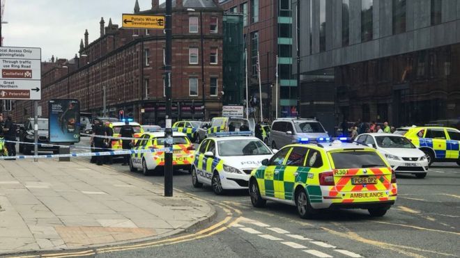 Hilton Manchester stabbing