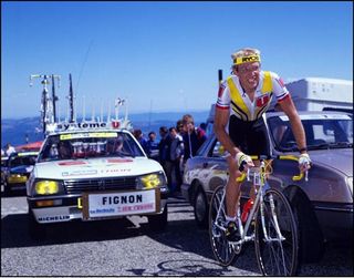 Laurent Fignon climbs Mont Ventoux, Tour de France 1987