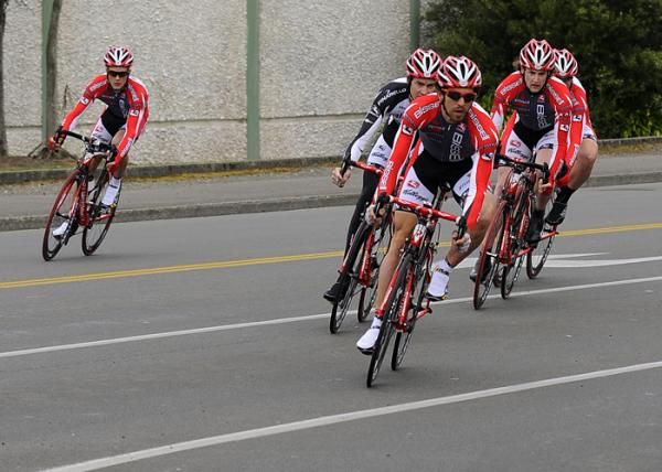 American-based Bissell Pro Cycling ride the TTT