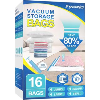 A box of vacuum storage bags