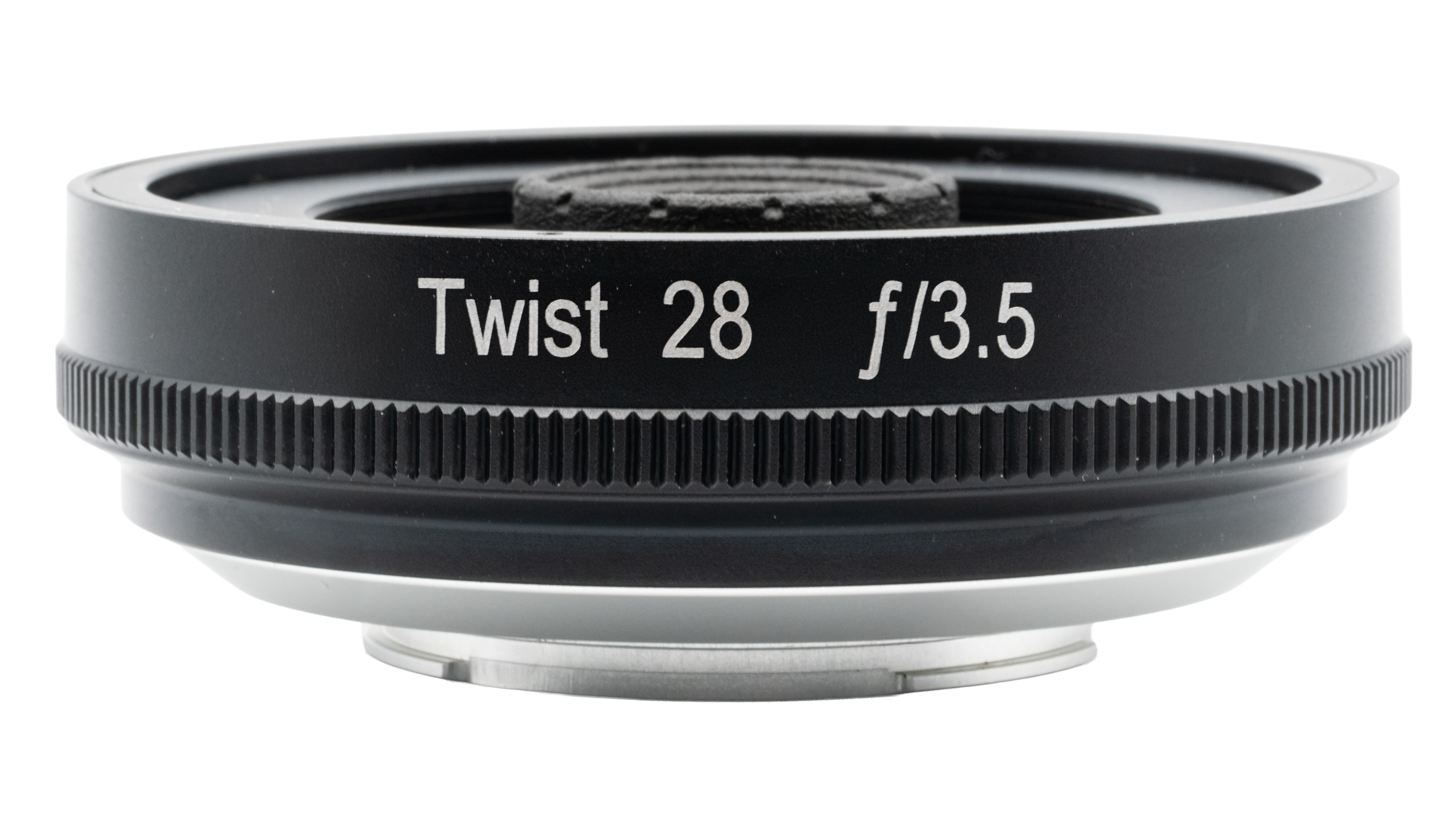 The Lensbaby Twist 28 on a white background