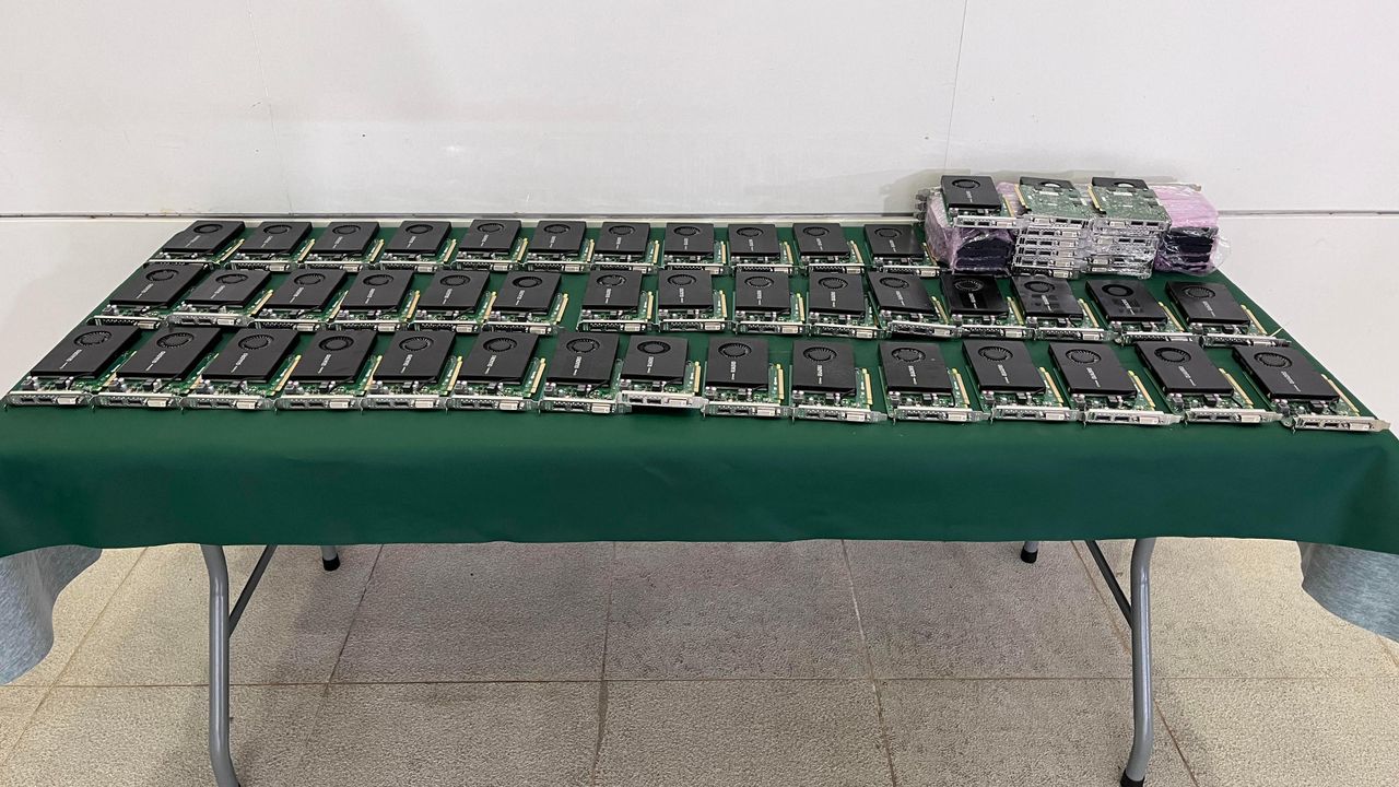 Seized GPUs