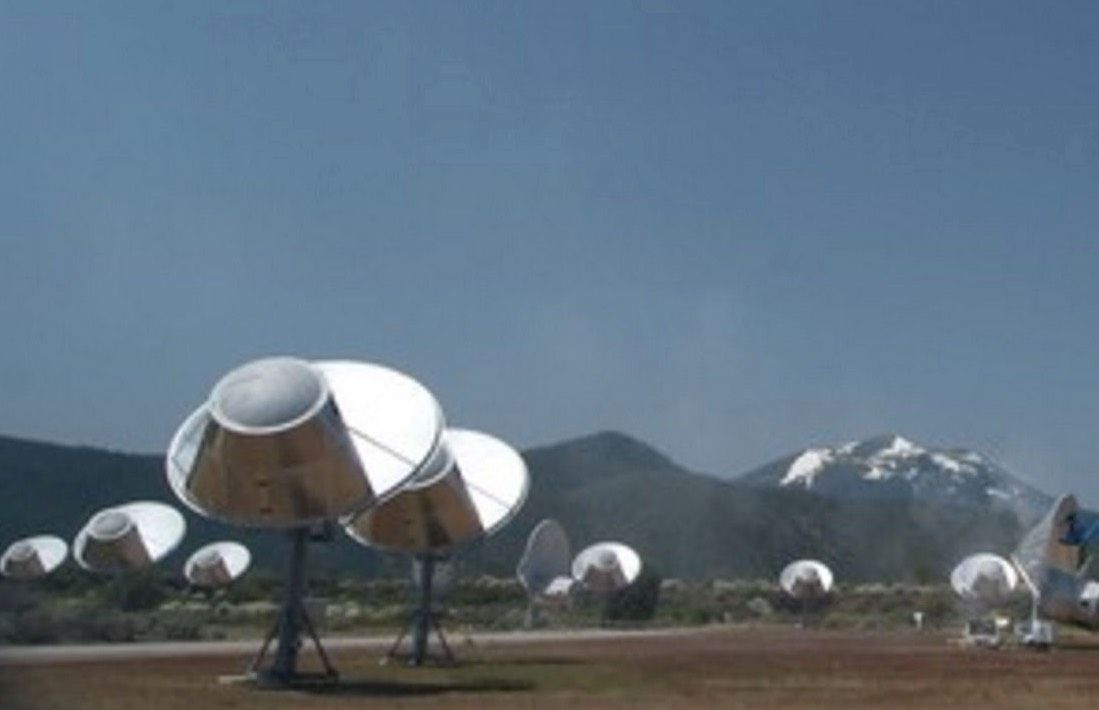 The SETI Institute&#039;s Allen Telescope Array in California seeks out radio transmissions from hypothetical aliens. Is there another way?