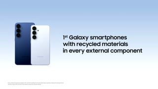 Samsung's new recycling milestone in the Galaxy S25 at Samsung Unpacked 2025