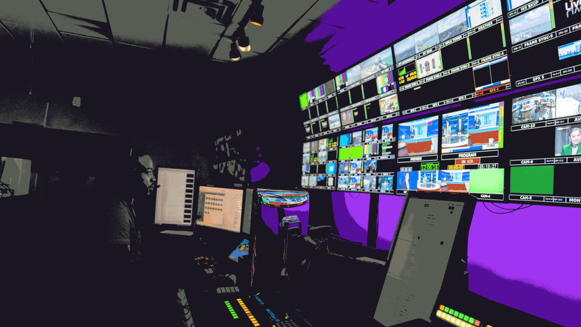 Shot of a control room