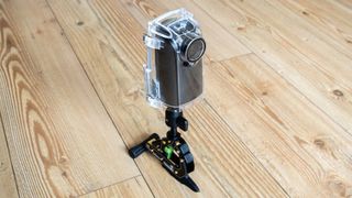 Brinno TLC 300 Timelapse Camera on the Takeway T1 Clamp Bracket