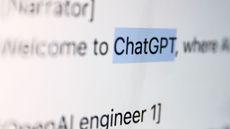 Text from ChatGPT output on a screen