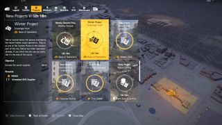 The Division 2 Winter Project