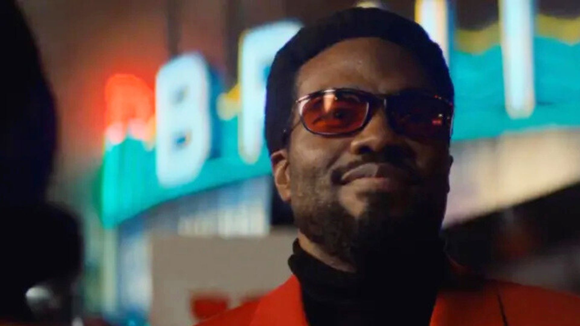 Yahya Abdul-Mateen II as Wonder Man in a still from the preview trailer.