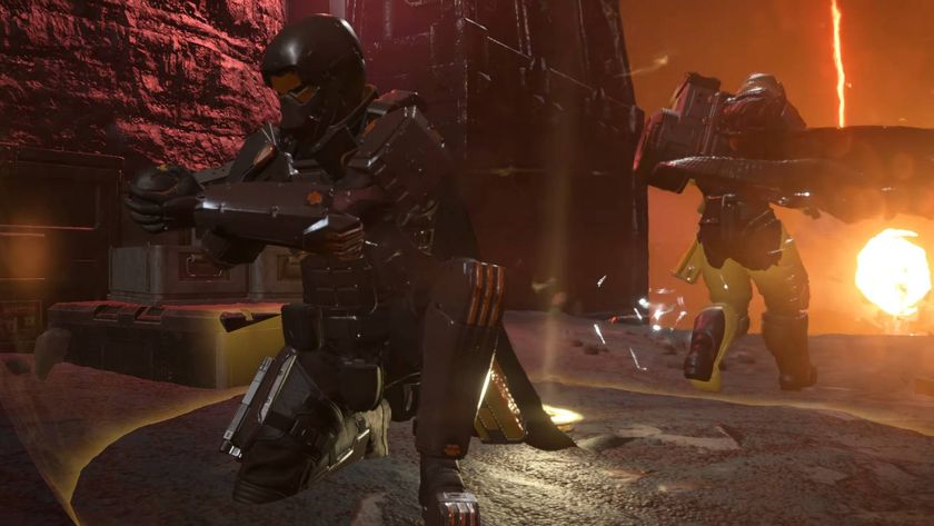 Helldivers 2 Siege Breakers Warbond Helldivers standing in bubble shield from new grenade