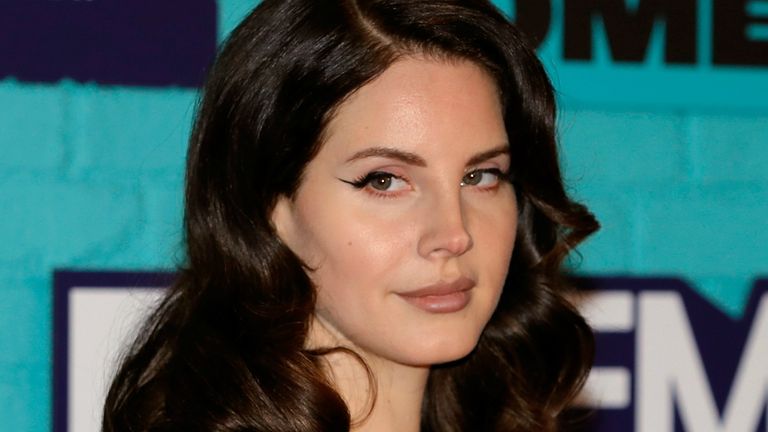 Lana Del Rey attends the MTV EMAs 2017 held at The SSE Arena, Wembley on November 12, 2017 in London, England. 