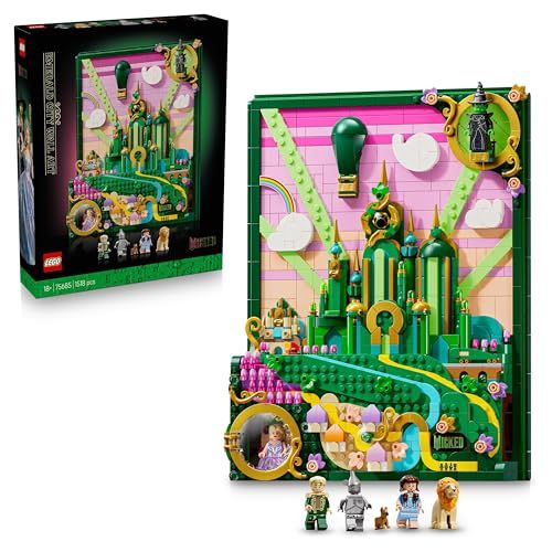 Lego Wicked Emerald City Wall Art 75685