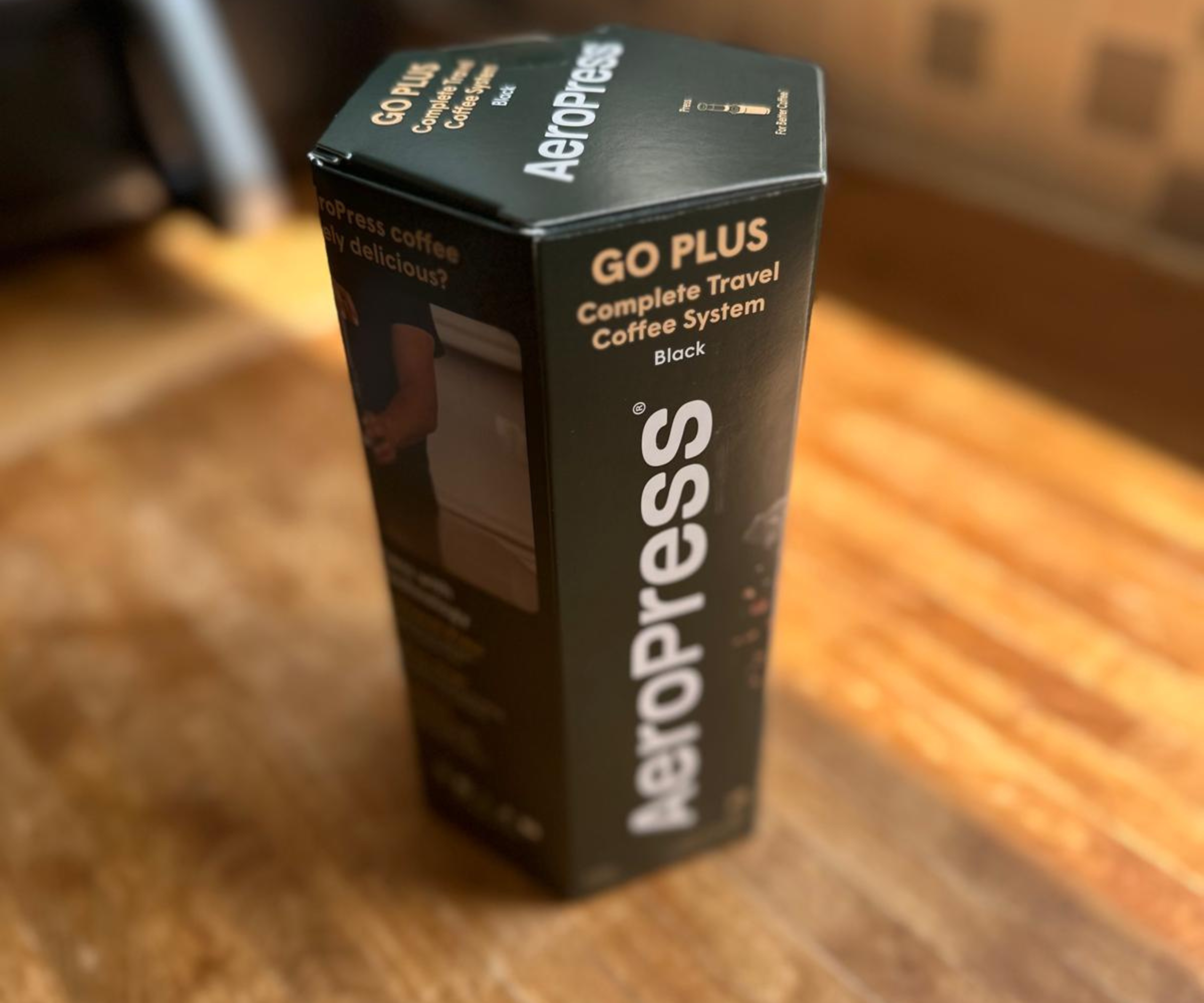Testing the AeroPress Go Plus in my kitchen