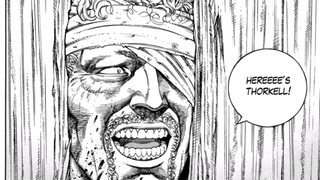 Thorkell's face