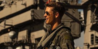 Glen Powell in Top Gun: Maverick